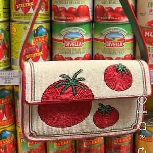 STAUD 🍅  TOMATO TOMMY BAG NWT